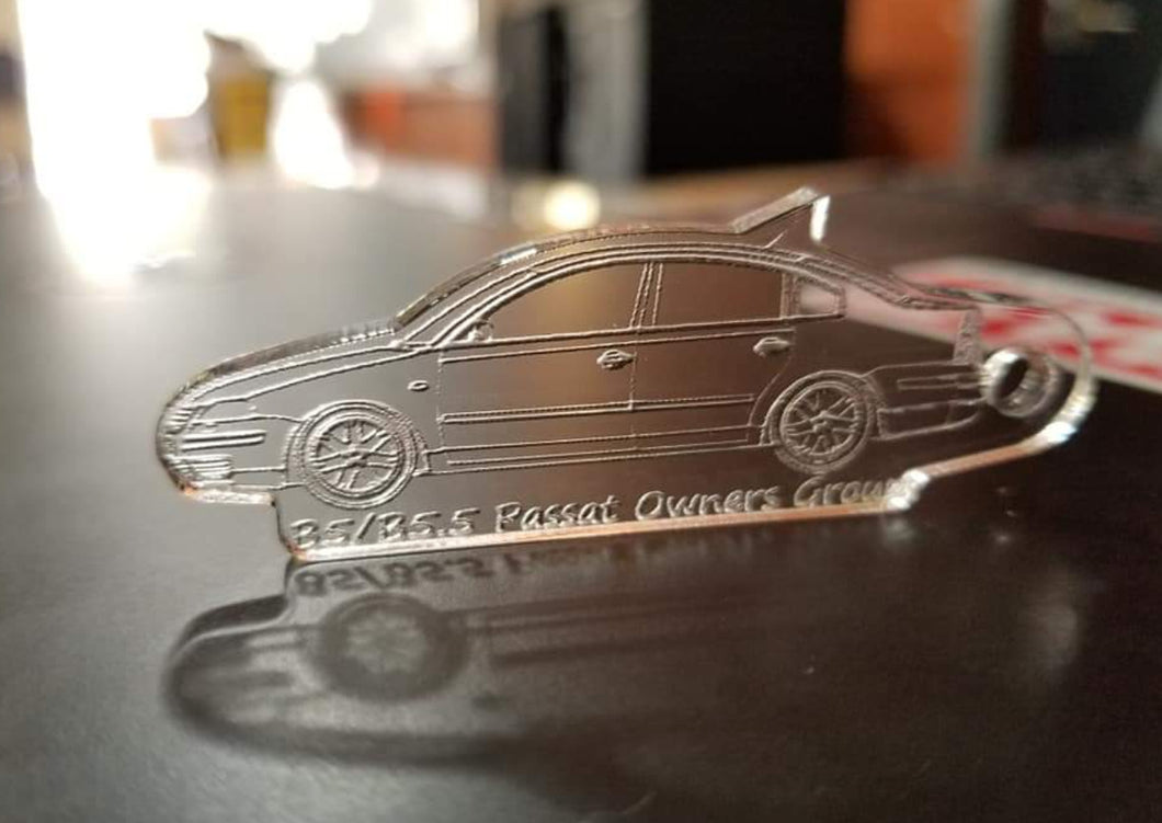 B5/5.5 Owners Club Keychain (Sedan)